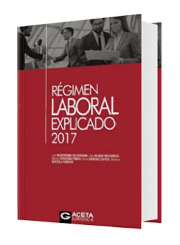 RÉGIMEN LABORAL EXPLICADO 2017..